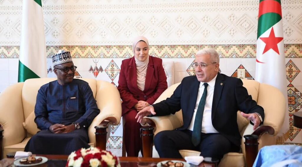 بوغالي يستقبل رئيس مجلس النواب النيجيري في زيارة رسمية إلى الجزائر