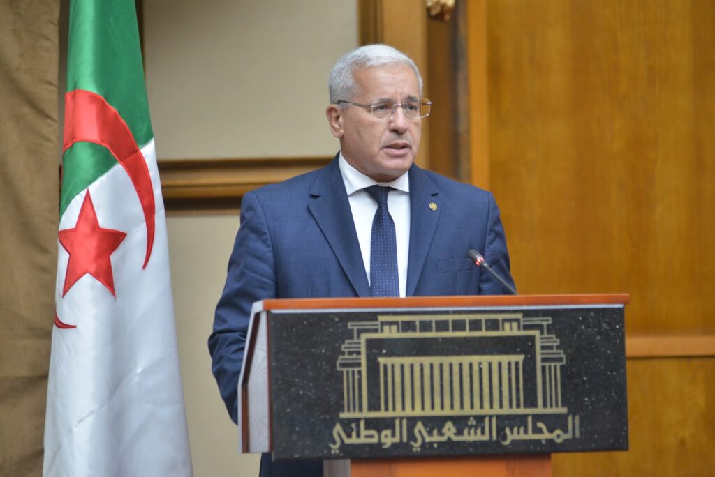 رئيس الاتحاد البرلماني العربي السيد إبراهيم بوغالي يؤكّد دعمه للقضية الفلسطينية وحق الشعب الفلسطيني في إقامة دولة فلسطينية